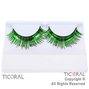 PESTAAS HS3633-4 VERDE METALIZADAS x 1